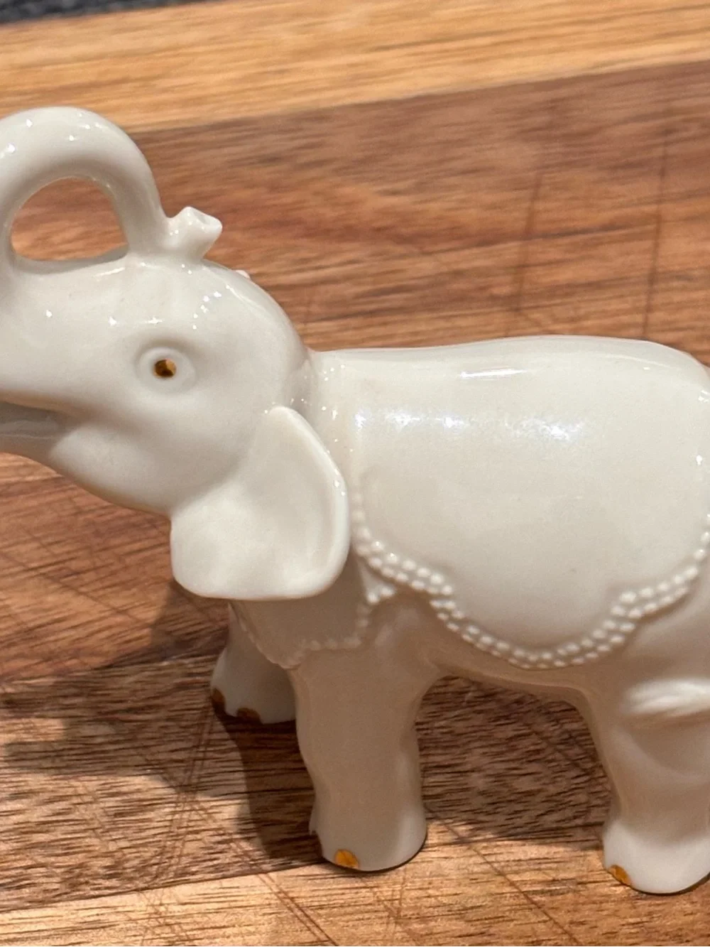 Vintage Lenox China Lucky Elephant Figurine